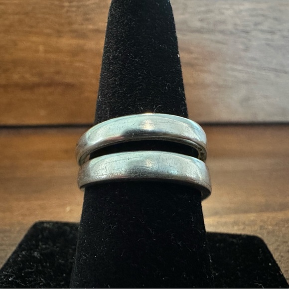 Hand Crafted Jewelry - Silver Fork Ring